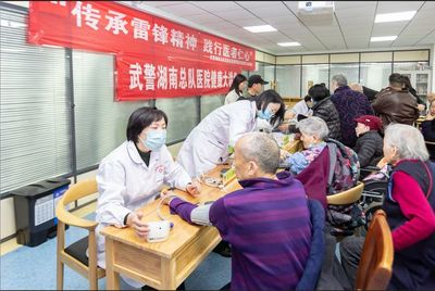 武警湖南總隊醫院開展義診活動