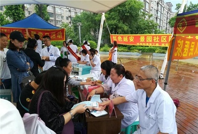 吉林市衛生健康委開展“三聯三促”醫療義診咨詢進社區活動